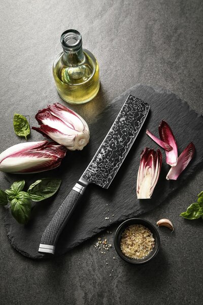 XinZuo Nakiri nůž HezHen X10 7"