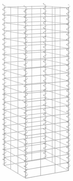 Gabionové vyvýšené záhony 3 ks 30 x 30 x 100 cm železo 151249