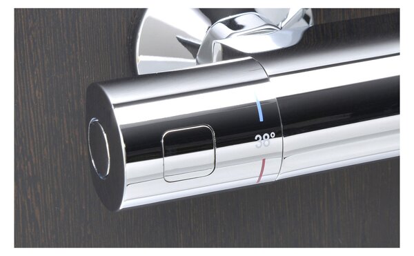 Alpi Sport Plus - Sprchová baterie nástěnná termostatická, chrom SPL72155CR