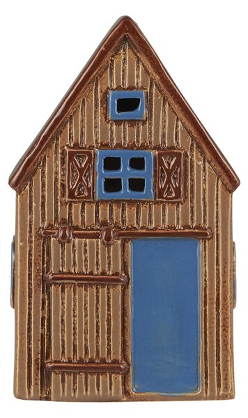 Kameninový svícen Visby Blue barn door