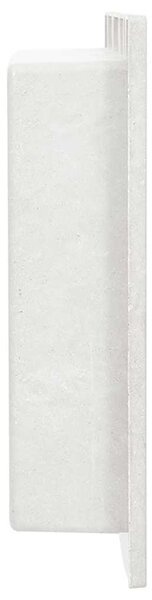 Nika do sprchového koutu matná bílá 41 x 51 x 10 cm 151393