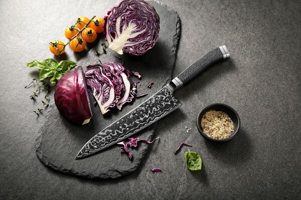 XinZuo Šéfkuchařský nůž HezHen X10 8"