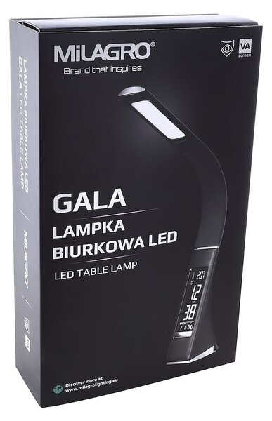Stolní LED lampa Gala, 1x LED 6w, 3000k, br