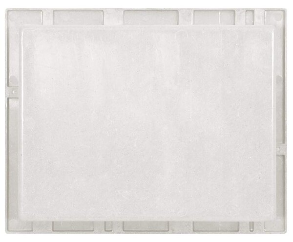 Nika do sprchového koutu matná bílá 41 x 51 x 10 cm 151393