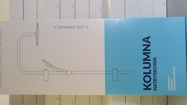 Kuchinox ONDO, Sprchový set, chrom, PG7 20KX