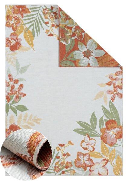 My Flair, Kusový koberec Paloma cream – na ven i na doma, 80x150, vícebarevná, chodba / předsíň