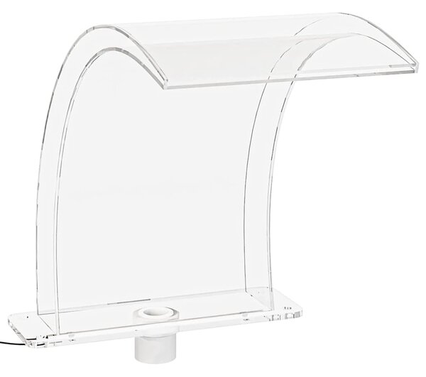 Bazénová fontána s RGB LED osvětlením akryl 50 cm 151407