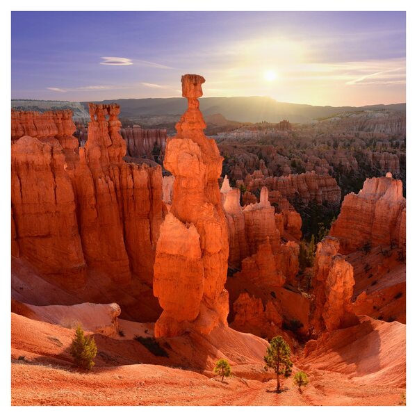 Obraz - Národní park Utah (30x30 cm)