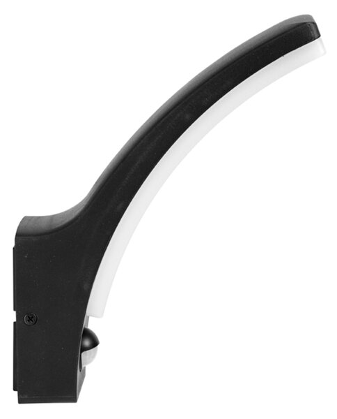 Ecolite SMD venkovní nástěnné svítidlo PIR 12W 1000lm 4000K IP44 černá ZLM7002/PIR-CR