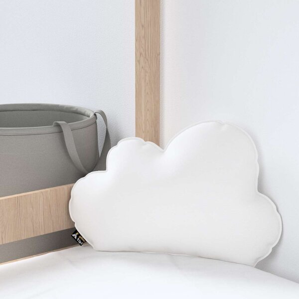 Yellow Tipi Bílý polštář ve tvaru mráčku Soft Cloud 55 cm