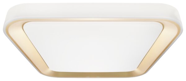 Stropní LED svítidlo Quadro, 1x LED 38w, 3000-6000k, g, s ovladačem