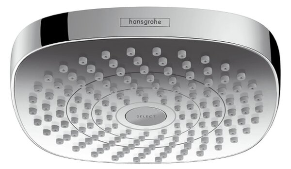 Hansgrohe Croma Select E - Hlavová sprcha 180 2jet se sprchovým ramenem 389 mm, chrom 26524000 + 27446000