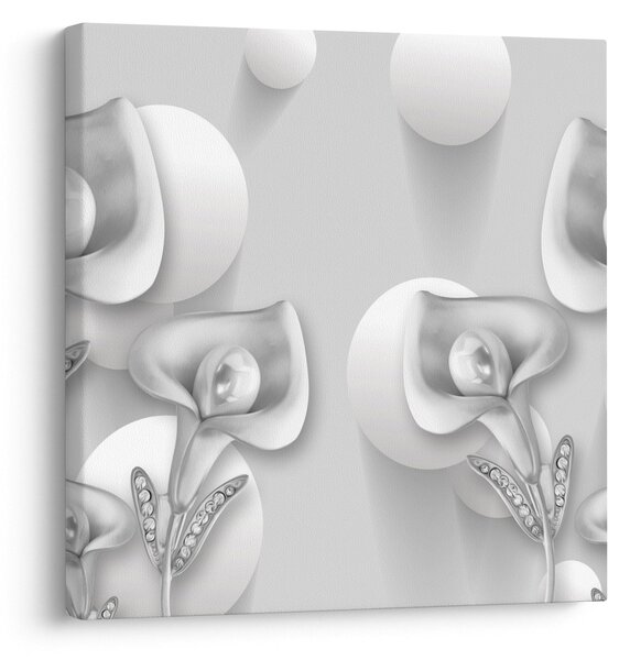 Obraz - Květinová design (30x30 cm)