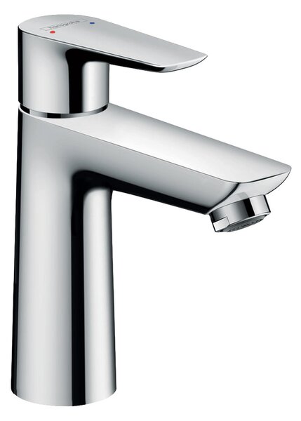 Hansgrohe Talis E Páková umyvadlová baterie 110 s odtokovou soupravou s táhlem, chrom 71710000
