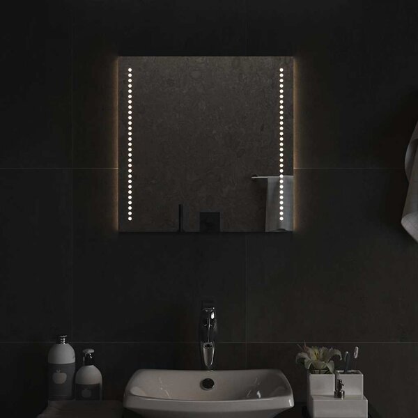 Koupelnové zrcadlo s LED osvětlením 50x50 cm 151720