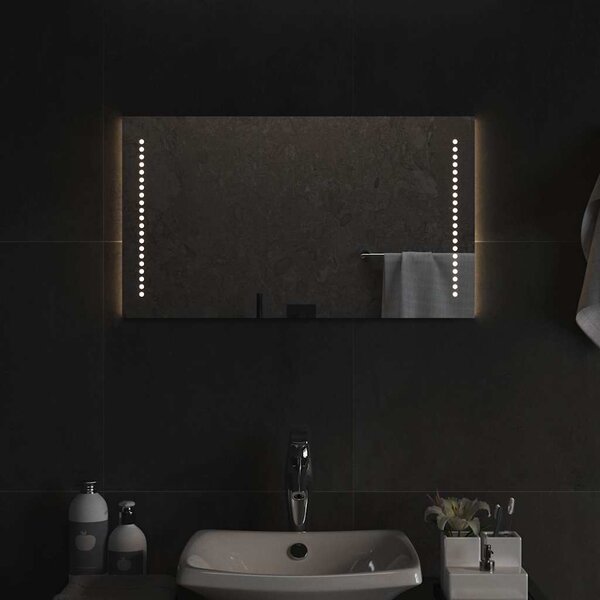 Koupelnové zrcadlo s LED osvětlením 70x40 cm 151726