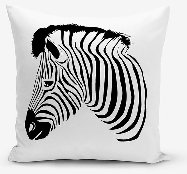 XPOSE® Set povlaků na polštář ZEBRA 40x40 cm - set 4ks