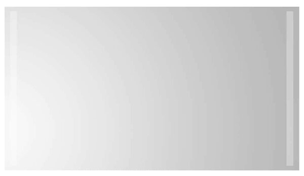 Koupelnové zrcadlo s LED osvětlením 90 x 50 cm 151751