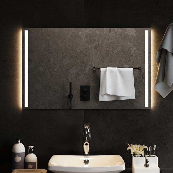 Koupelnové zrcadlo s LED osvětlením 80x50 cm 151748