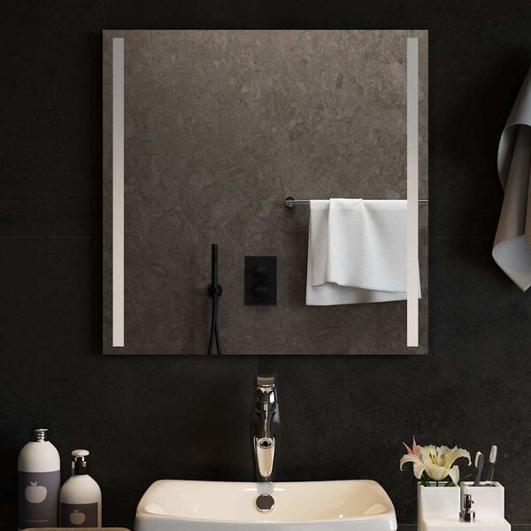 Koupelnové zrcadlo s LED osvětlením 60 x 60 cm 151740