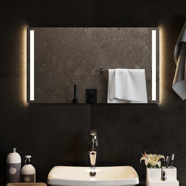 Koupelnové zrcadlo s LED osvětlením 70x40 cm 151745