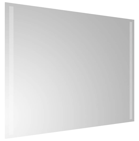 Koupelnové zrcadlo s LED osvětlením 80 x 60 cm 151749