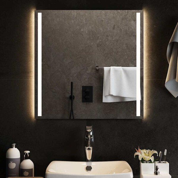 Koupelnové zrcadlo s LED osvětlením 60 x 60 cm 151740