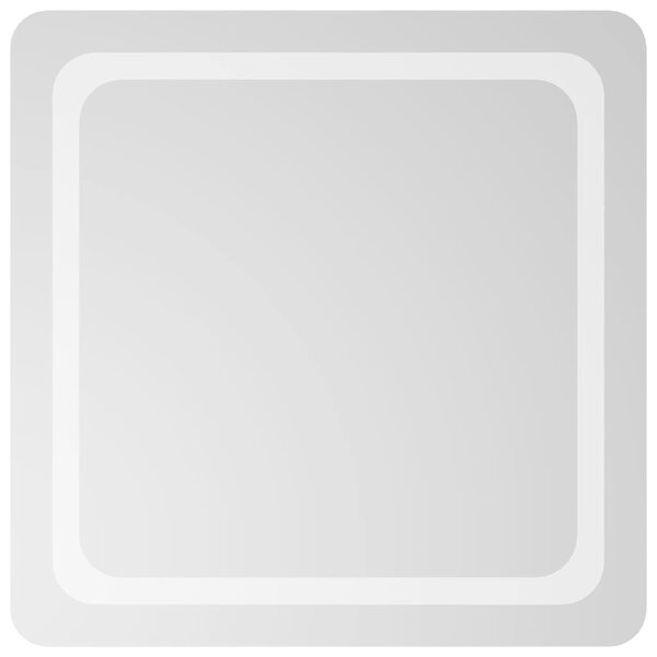 Koupelnové zrcadlo s LED osvětlením 60 x 60 cm 151778