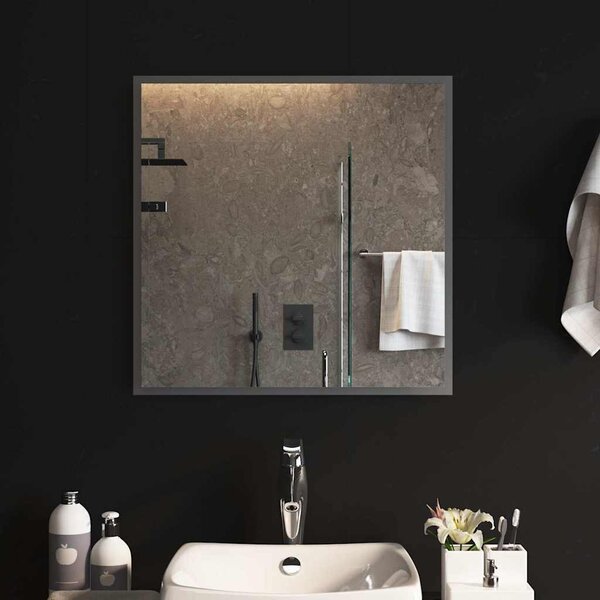 Koupelnové zrcadlo s LED osvětlením 60 x 60 cm 151759