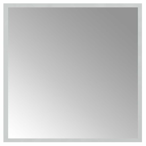 Koupelnové zrcadlo s LED osvětlením 50x50 cm 151758