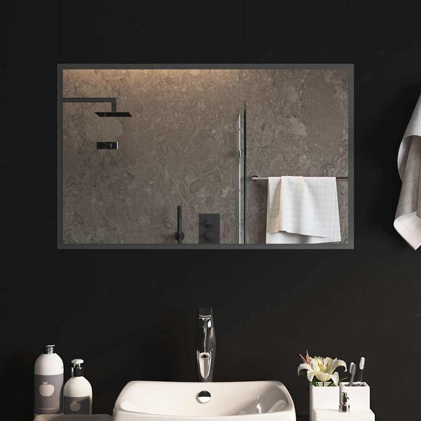 Koupelnové zrcadlo s LED osvětlením 80x50 cm 151767