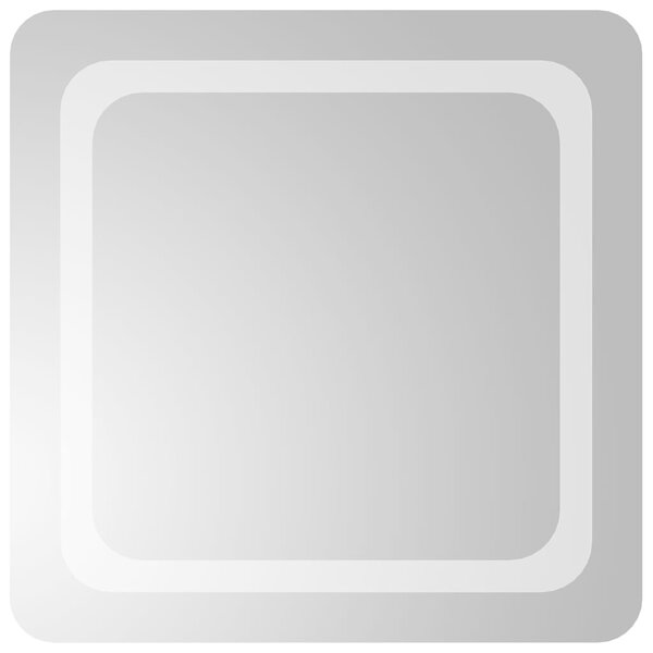Koupelnové zrcadlo s LED osvětlením 50x50 cm 151777