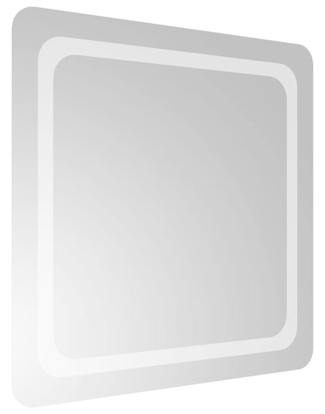Koupelnové zrcadlo s LED osvětlením 60 x 60 cm 151778