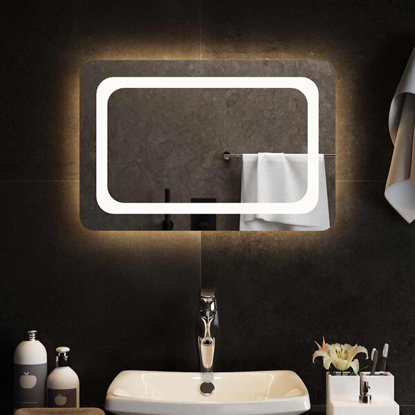Koupelnové zrcadlo s LED osvětlením 60x40 cm 151782