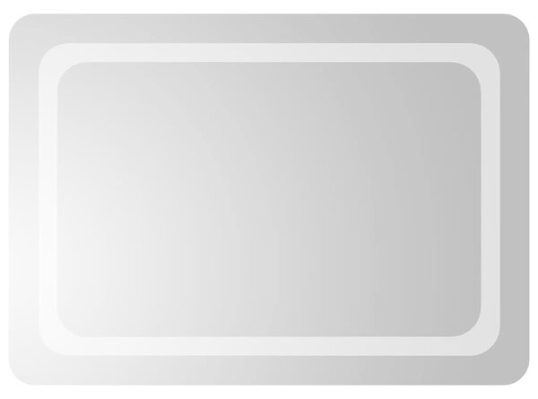Koupelnové zrcadlo s LED osvětlením 70x50 cm 151784