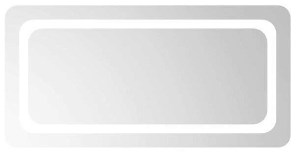 Koupelnové zrcadlo s LED osvětlením 80 x 40 cm 151785