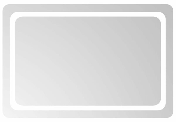 Koupelnové zrcadlo s LED osvětlením 90x60 cm 151790