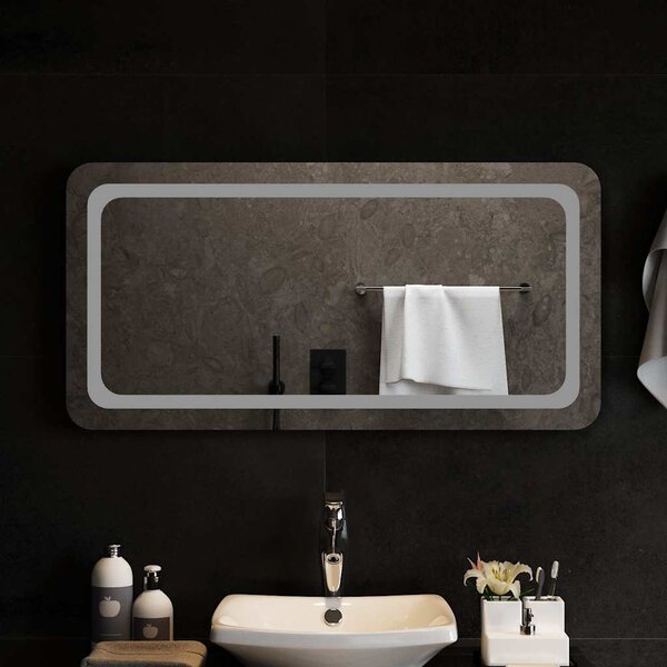 Koupelnové zrcadlo s LED osvětlením 100x50 cm 151792