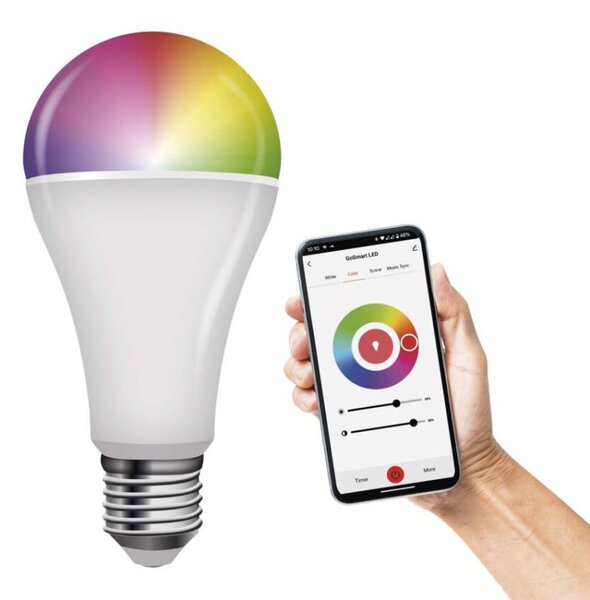 Emos ZQW516R LED žárovka E27 GoSmart A65 14W 1400lm 2700–6500K