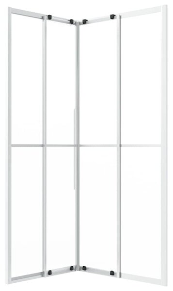Sprchový kout mléčné ESG 90 x 70 x 180 cm 151846