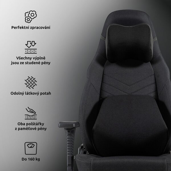 SRACER kancelářské křeslo SRACER EVO1, černá