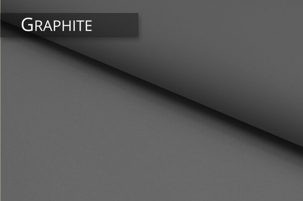 Dekodum Zatemňovací roleta v bílé kazetě, barva látky Graphite Šířka (cm): 35, Výška (cm): Standardní (do 150 cm), Strana mechanismu: Levá