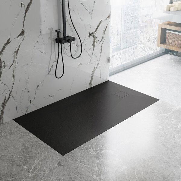 Sprchová vanička Magnum Black 100x80
