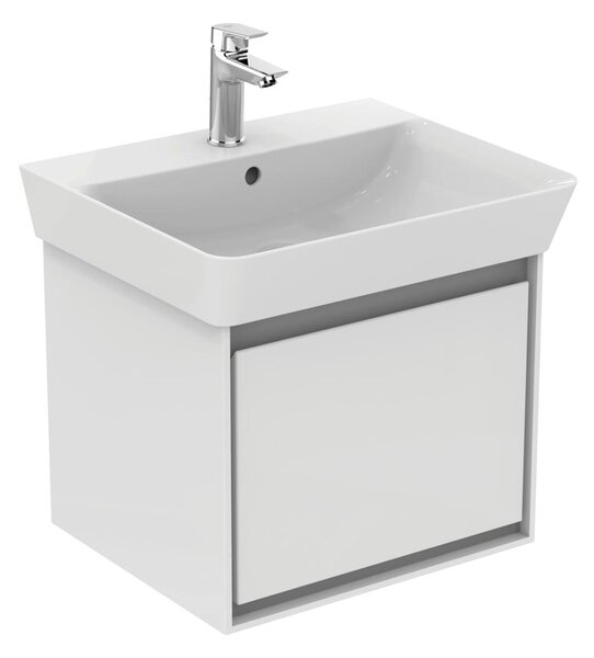 Ideal Standard Connect Air - Umyvadlo CUBE 550x460 mm, s přepadem, bílá E029901