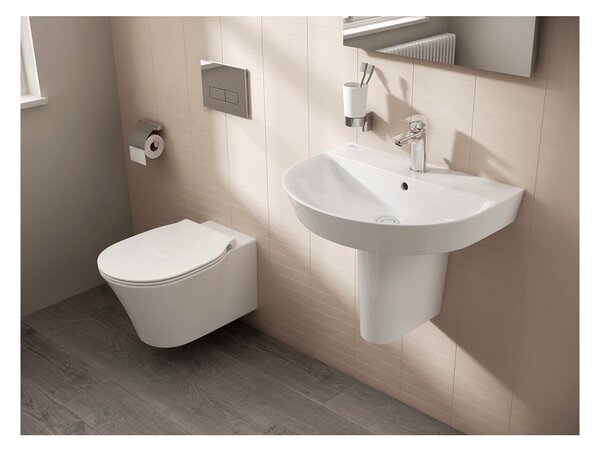 Ideal Standard Connect Air - Umyvadlo ARC 550x460 mm, s přepadem, bílá E069801