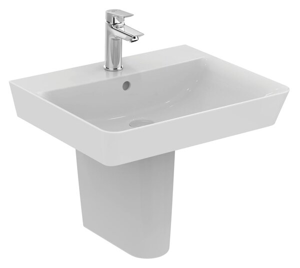 Ideal Standard Connect Air - Umyvadlo CUBE 550x460 mm, s přepadem, bílá E029901