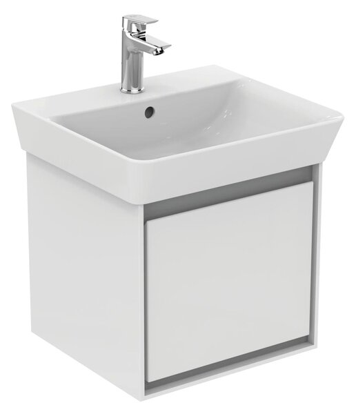 Ideal Standard Connect Air - Umyvadlo CUBE 500x450 mm, s přepadem, bílá E030101
