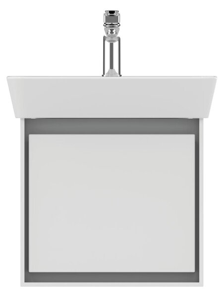 Ideal Standard Connect Air - Umyvadlo CUBE 500x450 mm, s přepadem, bílá E030101