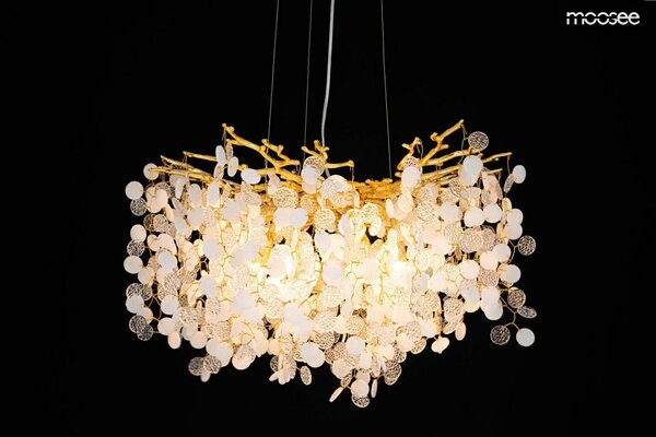 Závěsné luxusní svítidlo RIVIERA, 8xG9, Ø 60 cm