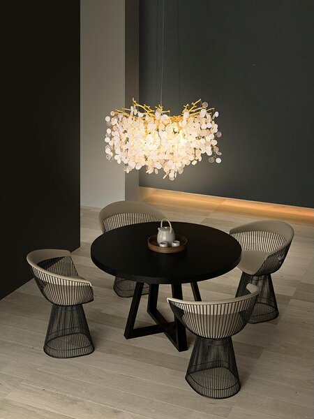 Závěsné luxusní svítidlo RIVIERA, 8xG9, Ø 60 cm